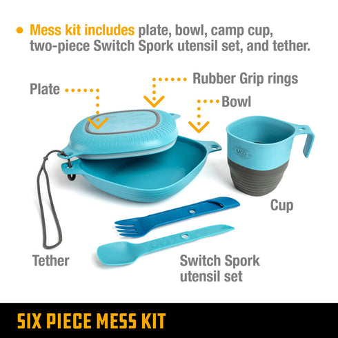 UCO 6 PIECE MESS KIT 六件餐盒套裝